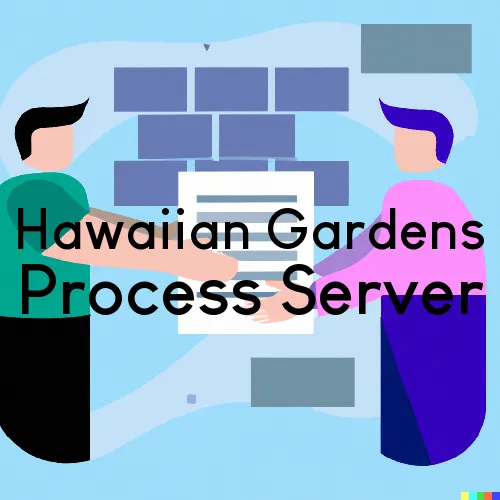 Hawaiian Gardens, CA Process Serving and Delivery Services