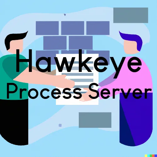 Hawkeye, Iowa Court Couriers and Process Servers