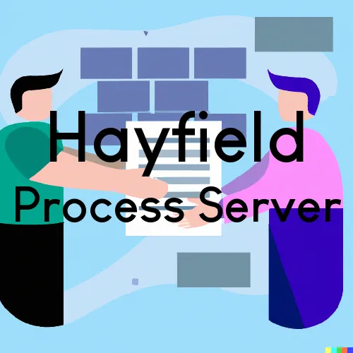 Hayfield, Minnesota Process Servers