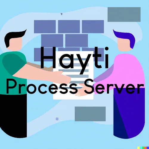 Hayti, SD Process Serving and Delivery Services