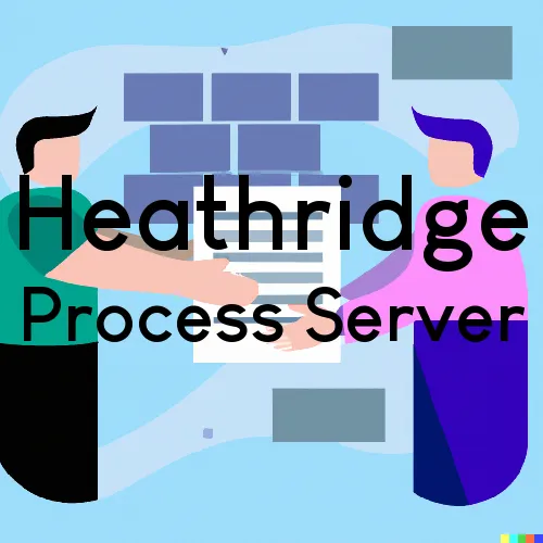 Heathridge, Texas Process Servers