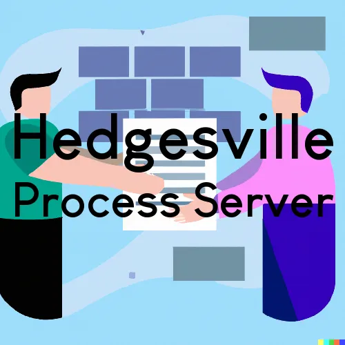 Process Servers in Hedgesville, West Virginia 