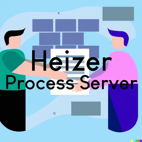 Heizer, Kansas Process Servers