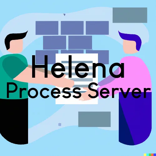 Helena Process Server, “On time Process“ 
