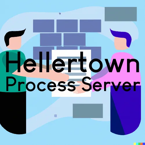 Hellertown, Pennsylvania Process Servers