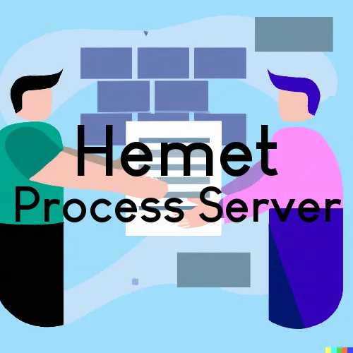 Hemet, California Process Servers