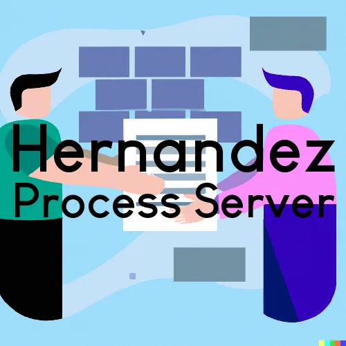 Hernandez, NM Process Servers and Courtesy Copy Messengers