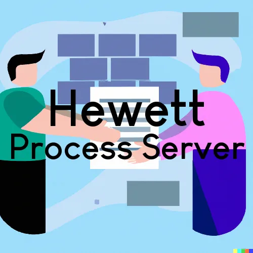 Hewett, West Virginia Process Servers 
