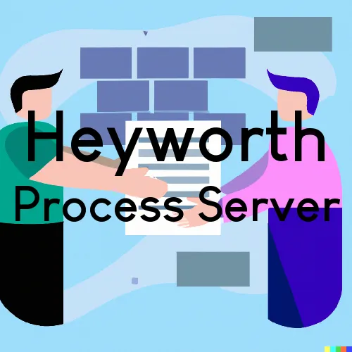 Heyworth, Illinois Process Servers