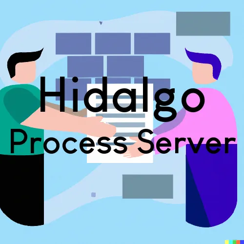 Hidalgo Process Server, “Serving by Observing“ 