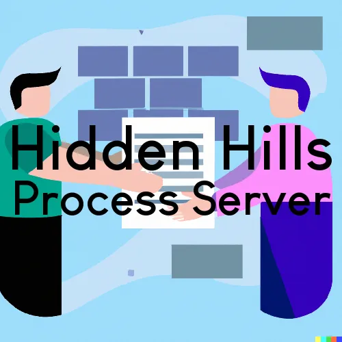 Hidden Hills, California Process Servers