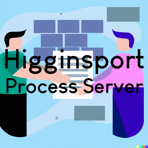 Higginsport, Ohio Court Couriers and Process Servers