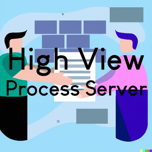 High View, WV Process Server, “Thunder Process Servers“ 