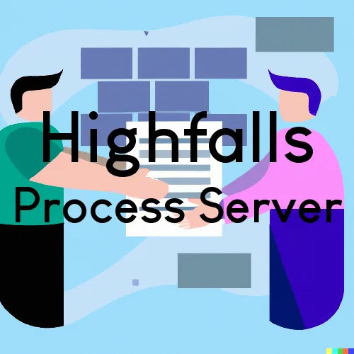 Highfalls, NC Process Servers in Zip Code 27259