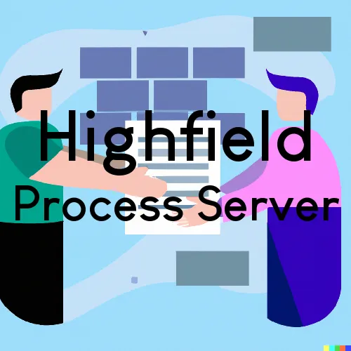 Highfield, MD Process Servers and Courtesy Copy Messengers
