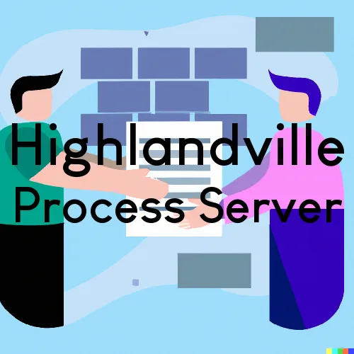Highlandville, Missouri Process Servers