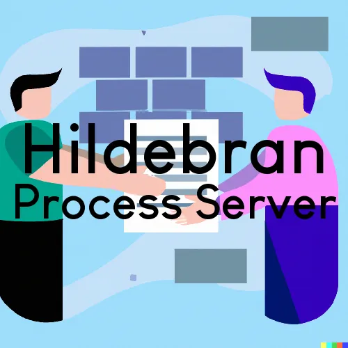 Hildebran, NC Process Server, “Server One“ 
