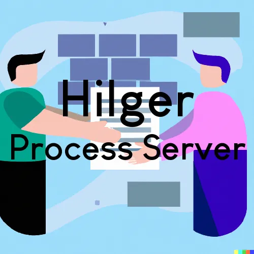 Hilger, MT Process Server, “Chase and Serve“ 