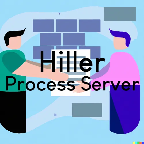 Hiller, PA Process Server, “Chase and Serve“ 