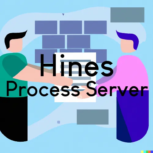 Process Servers in Zip Code Area 56647 in Hines
