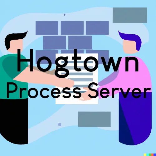 Hogtown, Indiana Process Servers