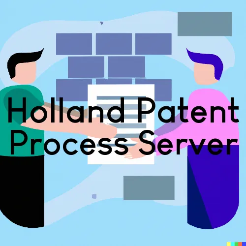 Holland Patent Process Server, “SKR Process“ 