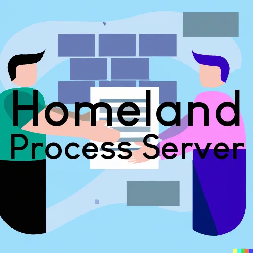 Homeland, Florida Process Servers