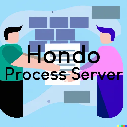Hondo Process Server, “Serving by Observing“ 