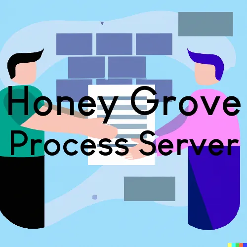 Honey Grove, Pennsylvania Process Servers