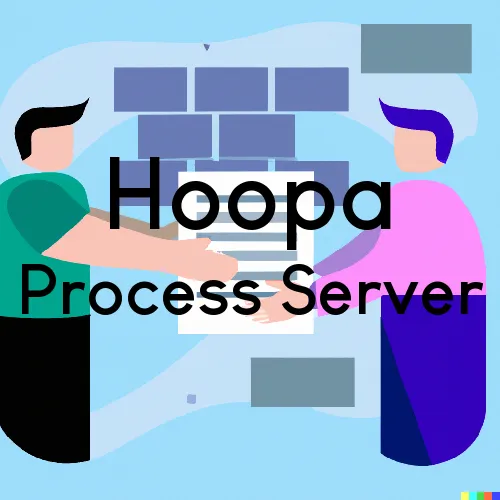 Hoopa, California Process Servers