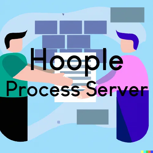Hoople, North Dakota Process Servers and Field Agents