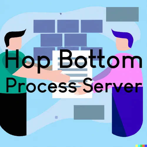 Hop Bottom, Pennsylvania Process Servers and Field Agents