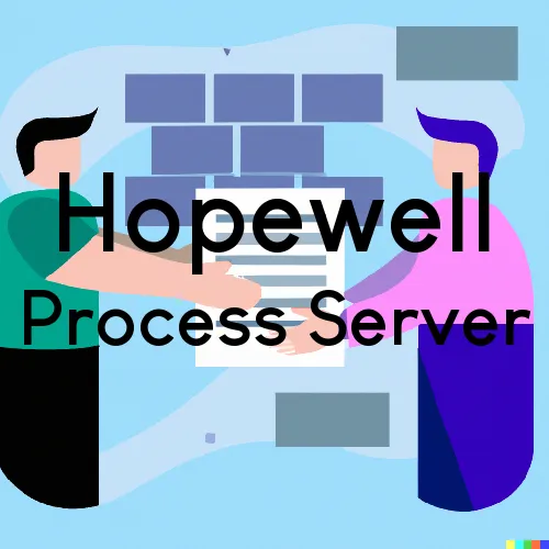 Hopewell, New Jersey Process Servers and Field Agents