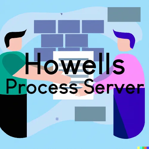 Howells, NE Process Servers in Zip Code 68641