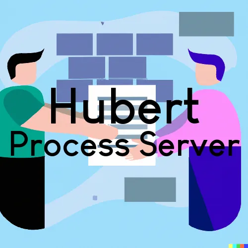 Hubert, NC Process Servers in Zip Code 28539