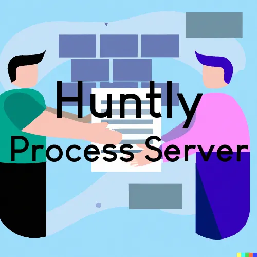Huntly Process Server, “On time Process“ 
