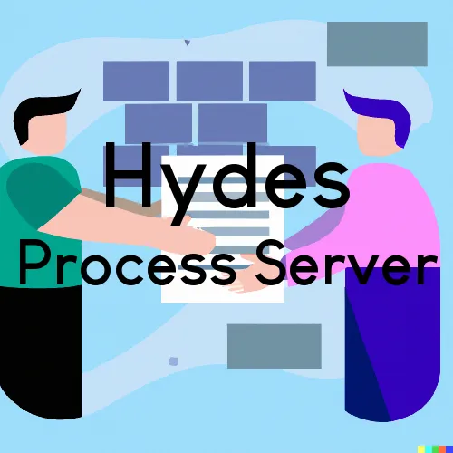 Hydes, Maryland Process Servers