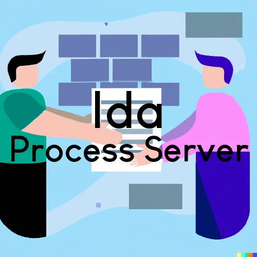 Ida Process Server, “Guaranteed Process“ 