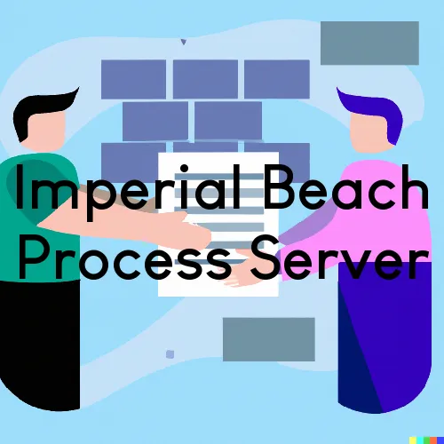 Process Servers in Zip Code Area 91933 in Imperial Beach
