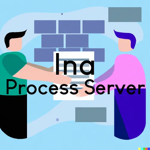 Ina, IL Process Server, “On time Process“ 