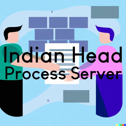 Indian Head Process Server, “On time Process“ 