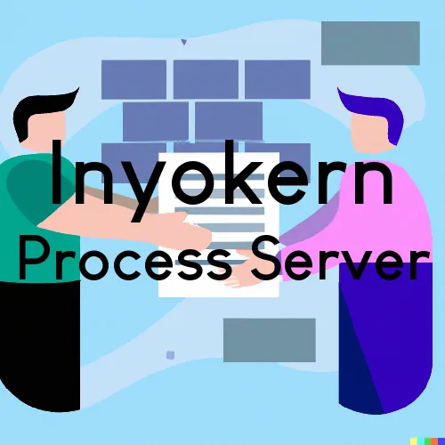 CA Process Servers in Inyokern, Zip Code 93527