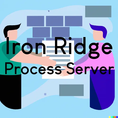 Iron Ridge, Wisconsin Process Servers