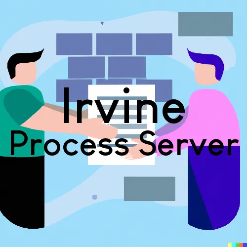 Process Serving a Summons in Irvine, California