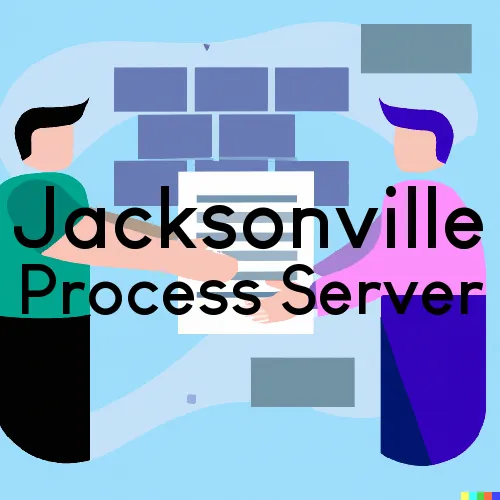 Process Servers in Jacksonville, Florida, Zip Code 32202
