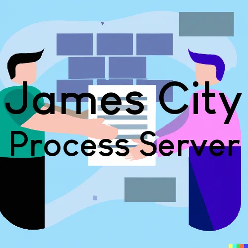 James City Process Server, “Legal Support Process Services“ 