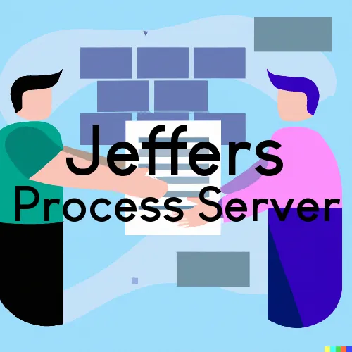 Jeffers, Minnesota Process Servers and Field Agents