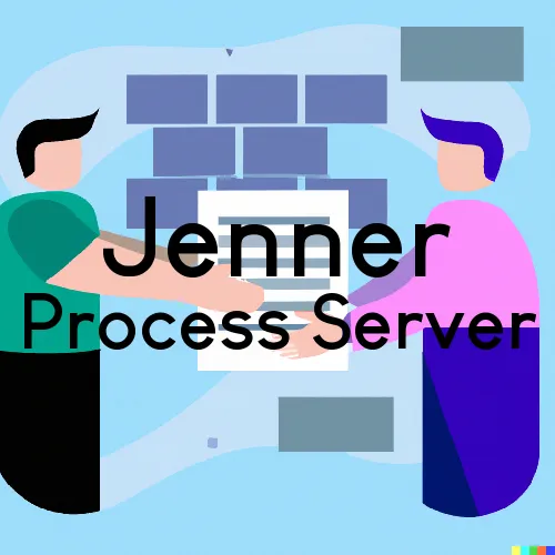 Jenner, California Process Servers