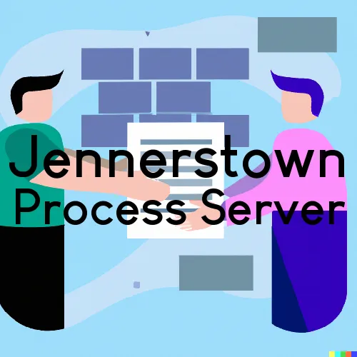 Jennerstown, Pennsylvania Process Servers