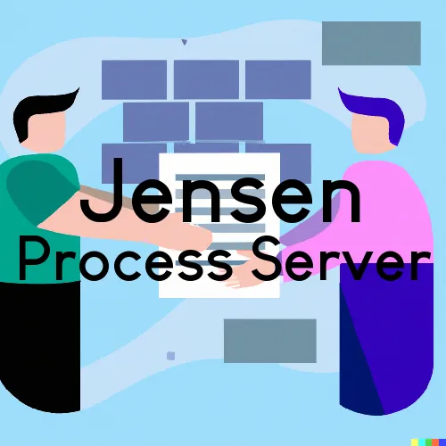 Jensen, UT Process Servers and Courtesy Copy Messengers